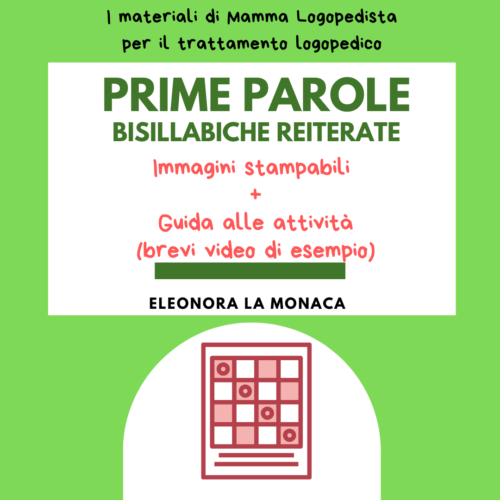 Kit immagini – prime parole e guida alle attività