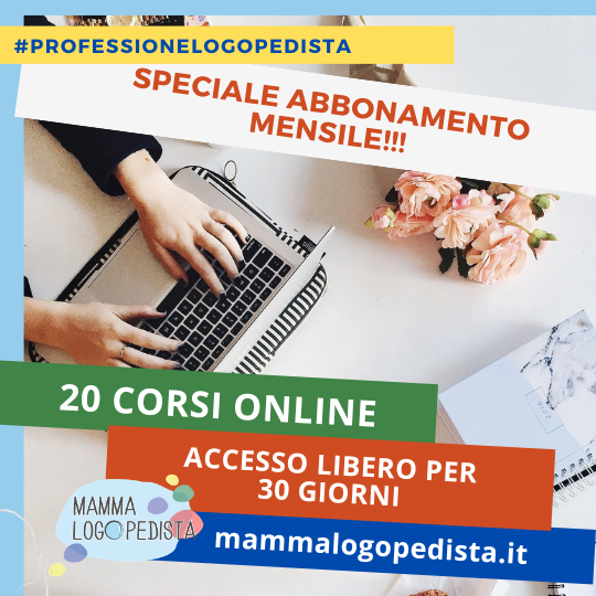 Abbonamento mensile open: 20 corsi online (iscritti newsletter)